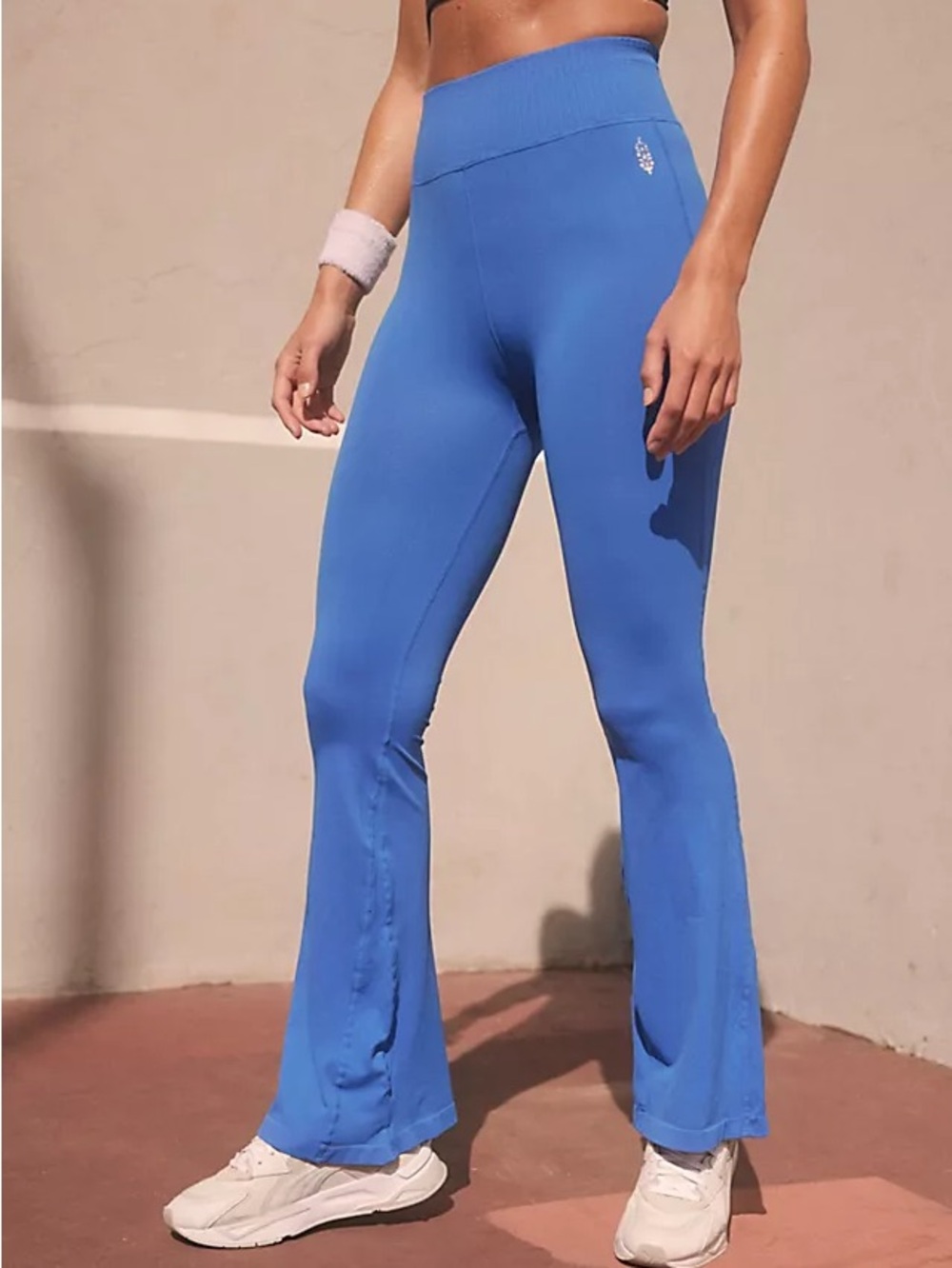 FLAWED💙FP Movement Good Karma Flare Legging Blue Small